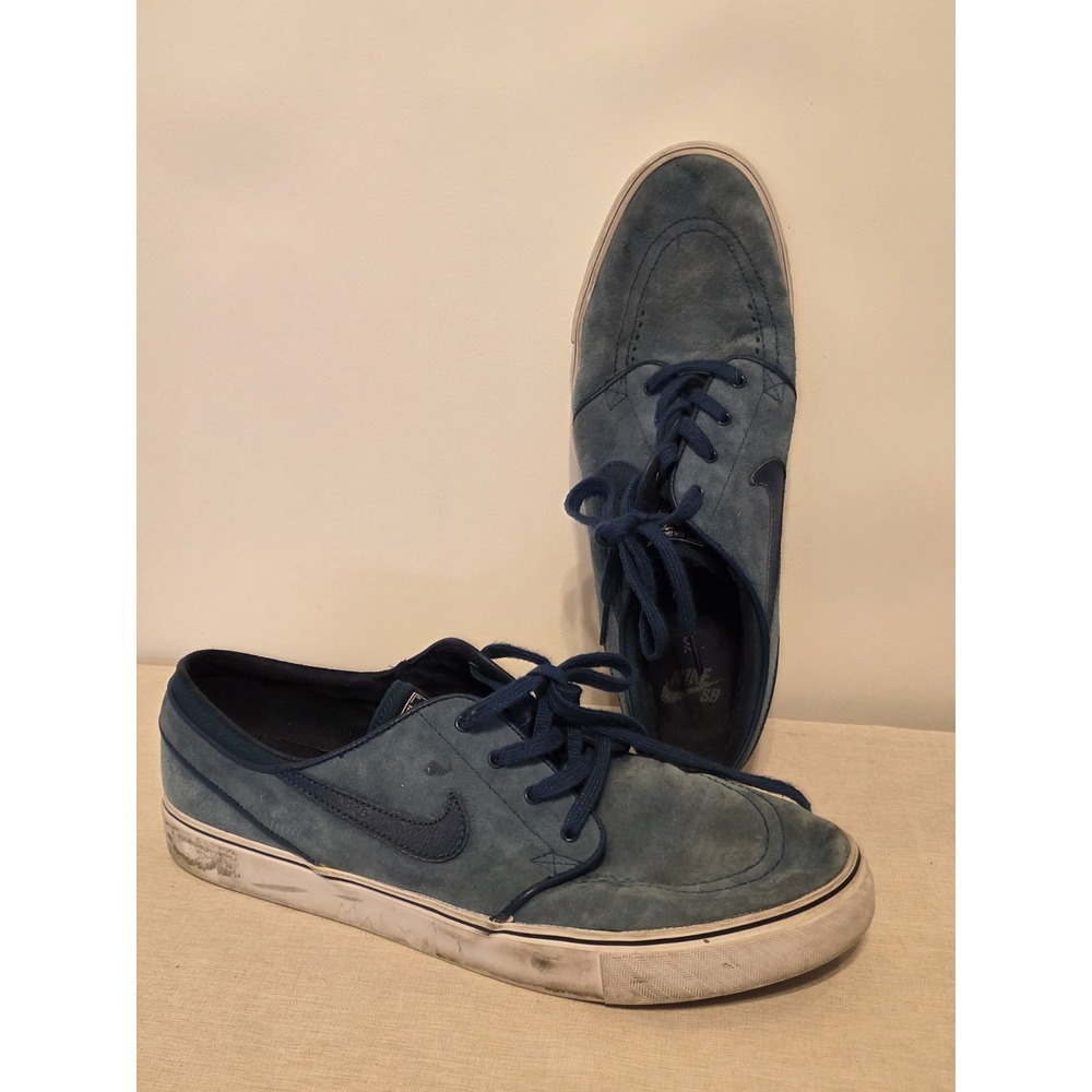 Nike Stefan Janoski SB Zoom Air Men's 11 Blue Skateboarding Sneakers 333824-418